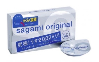 Ультратонкие презервативы Sagami Original QUICK - 6 шт. - Sagami - купить с доставкой в Туле