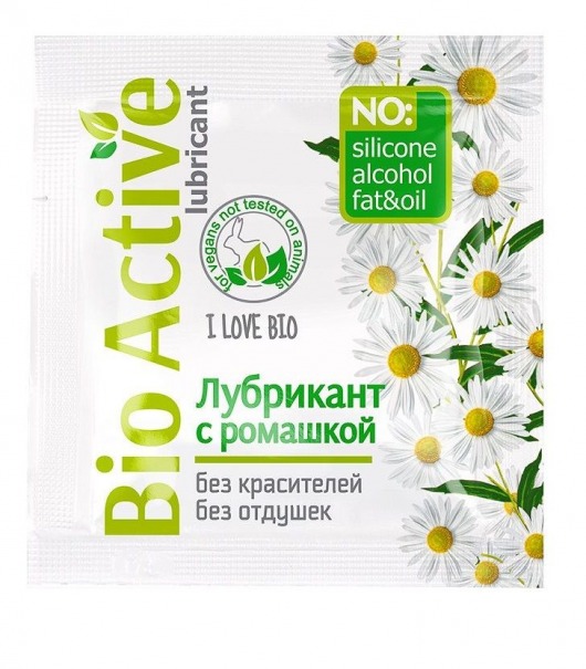 Пробник лубриканта на водной основе Bio Active - 3 гр. - Биоритм - купить с доставкой в Туле
