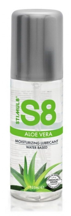 Лубрикант на водной основе S8 Aloe Vera Lube - 125 мл. - Stimul8 - купить с доставкой в Туле