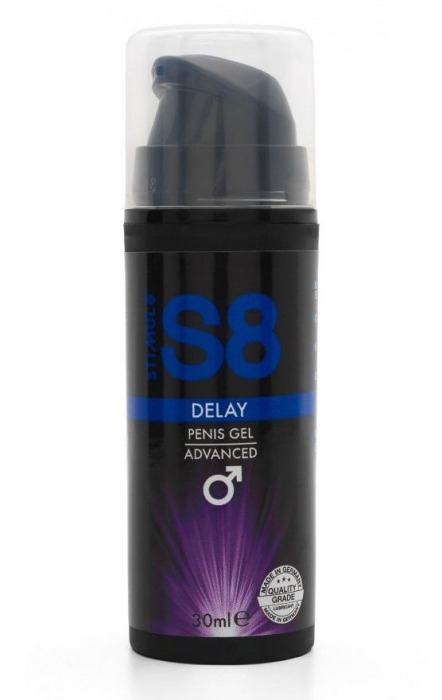 Пролонгирующий гель для мужчин S8 Delay Gel - 30 мл. - Stimul8 - купить с доставкой в Туле