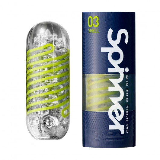 Мастурбатор SPINNER Shell - Tenga - в Туле купить с доставкой