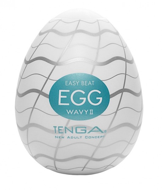 Мастурбатор-яйцо EGG Wavy II - Tenga - в Туле купить с доставкой