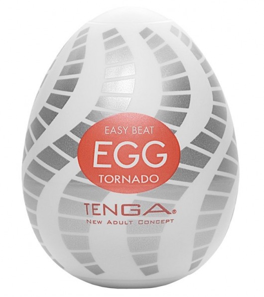 Мастурбатор-яйцо EGG Tornado - Tenga - в Туле купить с доставкой