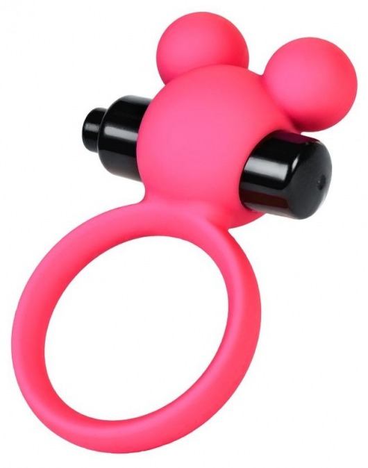 Розовое виброкольцо на пенис A-Toys - A-toys - в Туле купить с доставкой