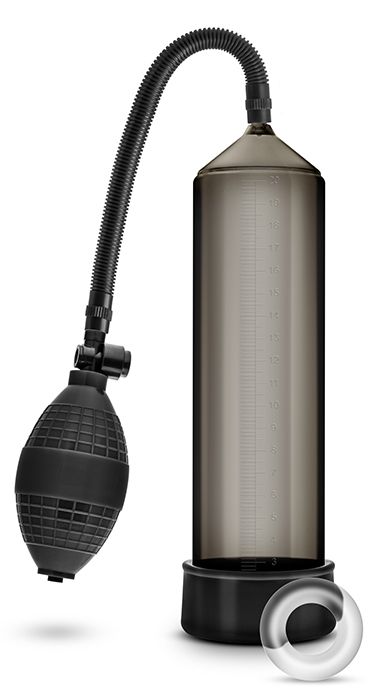 Черная вакуумная помпа VX101 Male Enhancement Pump - Blush Novelties - в Туле купить с доставкой