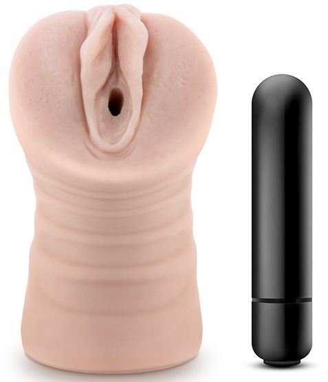 Телесный мастурбатор-вагина Rain - Blush Novelties - в Туле купить с доставкой