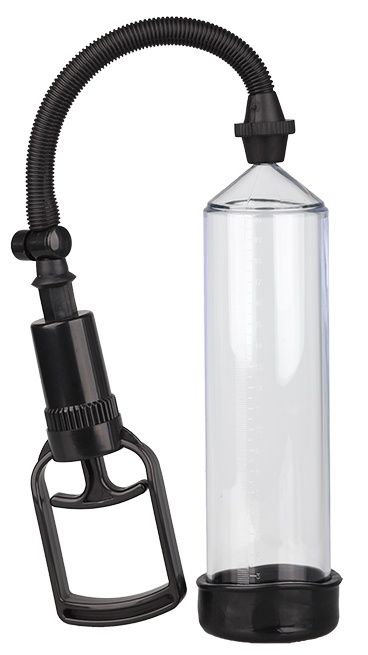 Прозрачная вакуумная помпа TRIGGER HANDLE PENIS PUMP - Dream Toys - в Туле купить с доставкой