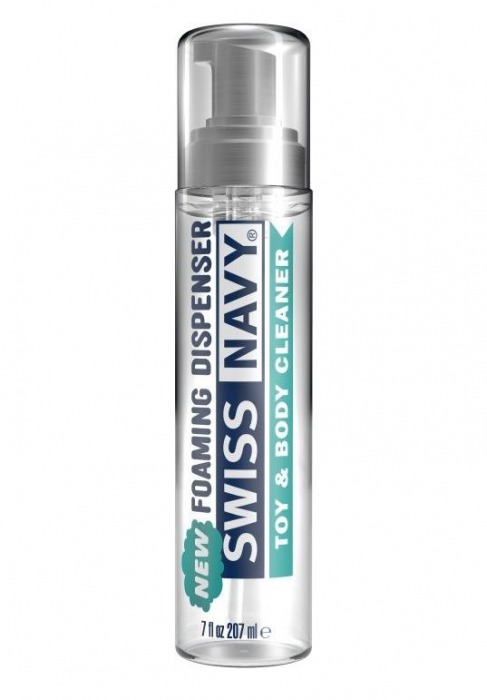 Очищающая пенка для игрушек и тела Swiss Navy Toy   Body Cleaner Foamer - 207 мл. - Swiss navy - купить с доставкой в Туле