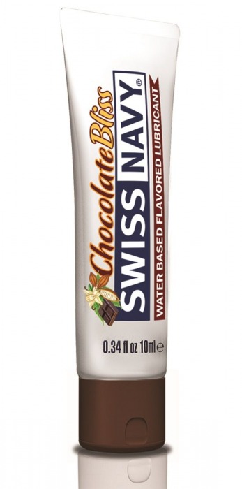 Лубрикант с ароматом шоколада Swiss Navy Chocolate Bliss Lube - 10 мл. - Swiss navy - купить с доставкой в Туле