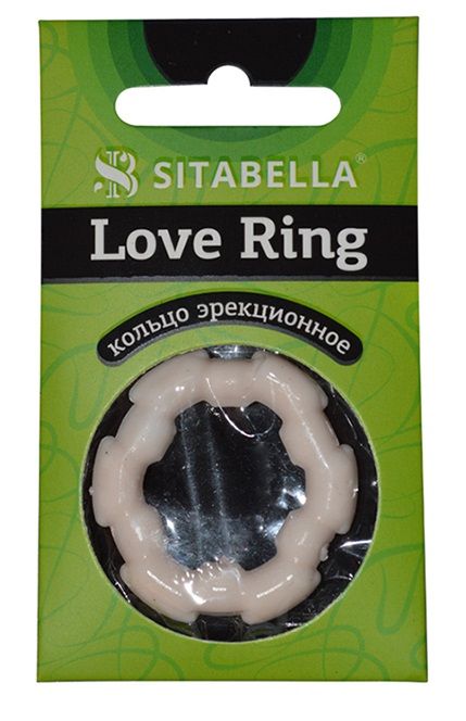 Фигурное эрекционное кольцо из киберкожи - Sitabella - в Туле купить с доставкой