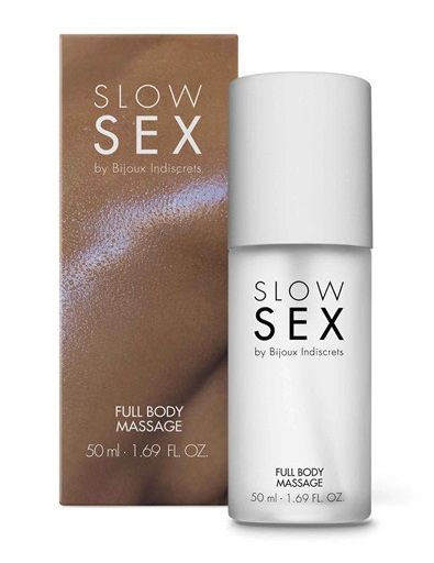 Массажный гель Slow Sex Full Body Massage - 50 мл. - Bijoux Indiscrets - купить с доставкой в Туле