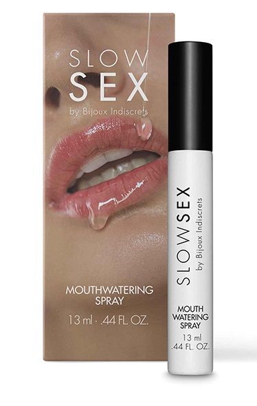 Спрей для усиления слюноотделения Slow Sex Mouthwatering Spray - 13 мл. - Bijoux Indiscrets - купить с доставкой в Туле