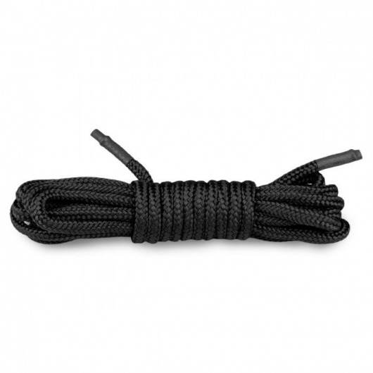 Черная веревка для бондажа Easytoys Bondage Rope - 5 м. - Easy toys - купить с доставкой в Туле