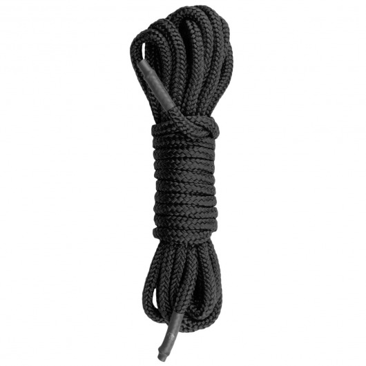 Черная веревка для бондажа Easytoys Bondage Rope - 5 м. - Easy toys - купить с доставкой в Туле