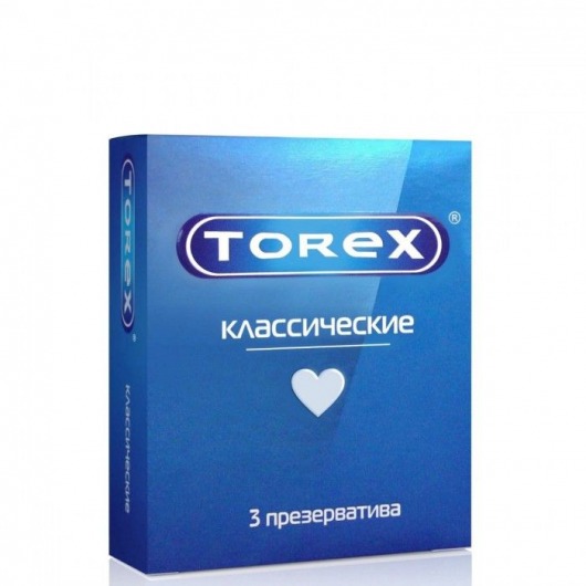 Гладкие презервативы Torex  Классические  - 3 шт. - Torex - купить с доставкой в Туле