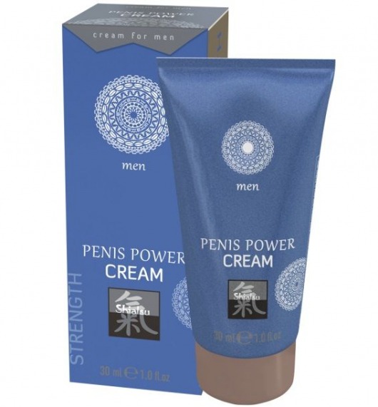 Возбуждающий крем для мужчин Penis Power Cream - 30 мл. - Shiatsu - купить с доставкой в Туле