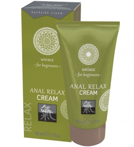Анальный крем Anal Relax Cream - 50 мл. - Shiatsu - купить с доставкой в Туле
