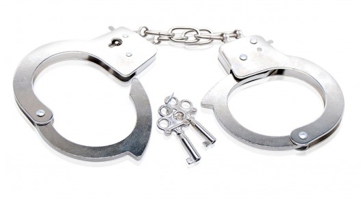 Металлические наручники Beginner s Metal Cuffs - Pipedream - купить с доставкой в Туле