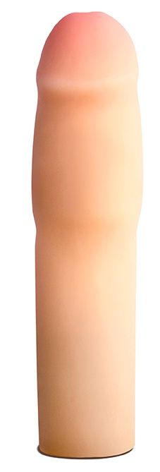 Телесная насадка-удлинитель на пенис PERFORMANCE 1.5INCH COCK XTENDER - 16 см. - Blush Novelties - в Туле купить с доставкой