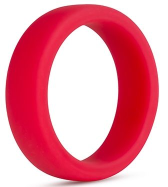 Красное эрекционное кольцо Silicone Go Pro Cock Ring - Blush Novelties - в Туле купить с доставкой