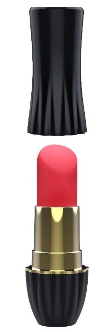 Клиторальный стимулятор-помада LIPSTICK - 9,3 см. - Dream Toys - купить с доставкой в Туле