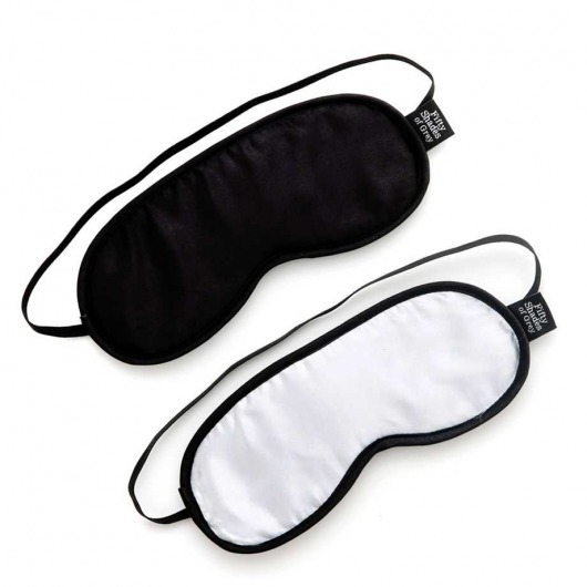 Набор из двух масок на глаза Soft Blindfold Twin Pack - Fifty Shades of Grey - купить с доставкой в Туле