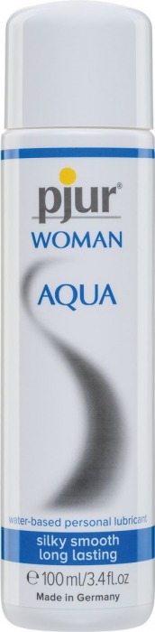 Лубрикант на водной основе pjur WOMAN Aqua - 100 мл. - Pjur - купить с доставкой в Туле
