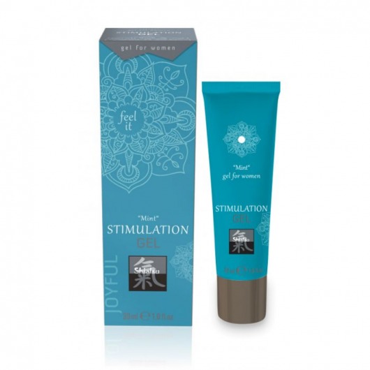 Возбуждающий интимный гель STIMULATION GEL Mint - 30 мл. - Shiatsu - купить с доставкой в Туле