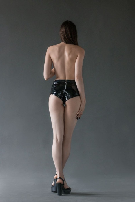 Черные трусики Crazier размера S-M с анальной насадкой - 8 см. - Lola Games - купить с доставкой в Туле