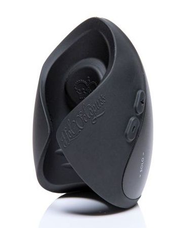 Черный инновационный мужской вибратор PULSE SOLO ESSENTIAL - Hot Octopuss - в Туле купить с доставкой