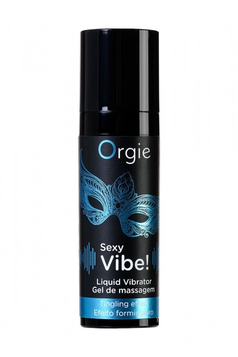 Гель для массажа ORGIE Sexy Vibe Liquid Vibrator с эффектом вибрации - 15 мл. - ORGIE - купить с доставкой в Туле