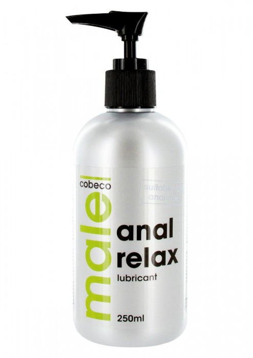 Анальный лубрикант MALE Cobeco Anal Relax Lubricant - 250 мл. - Cobeco - купить с доставкой в Туле