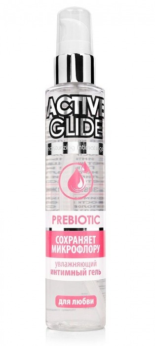 Увлажняющий интимный гель Active Glide Prebiotic - 100 гр. - Биоритм - купить с доставкой в Туле