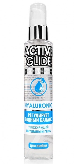 Увлажняющий интимный гель Active Glide Hyaluronic - 100 гр. - Биоритм - купить с доставкой в Туле