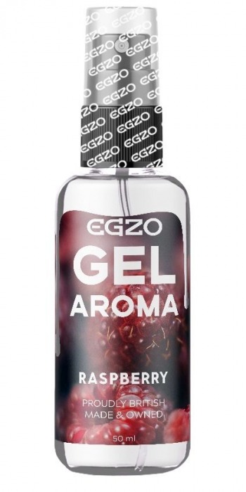 Интимный лубрикант EGZO AROMA с ароматом малины - 50 мл. - EGZO - купить с доставкой в Туле