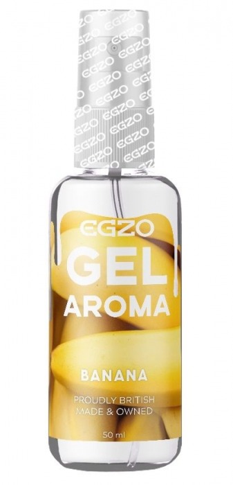 Интимный лубрикант EGZO AROMA с ароматом банана - 50 мл. - EGZO - купить с доставкой в Туле