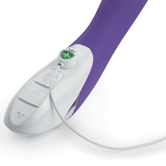 Фиолетовый вибратор Mystim Elegant Eric - 27 см. - MyStim