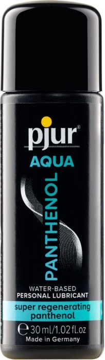Лубрикант на водной основе с пантенолом pjur AQUA Panthenol - 30 мл. - Pjur - купить с доставкой в Туле