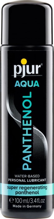 Лубрикант на водной основе с пантенолом pjur AQUA Panthenol - 100 мл. - Pjur - купить с доставкой в Туле