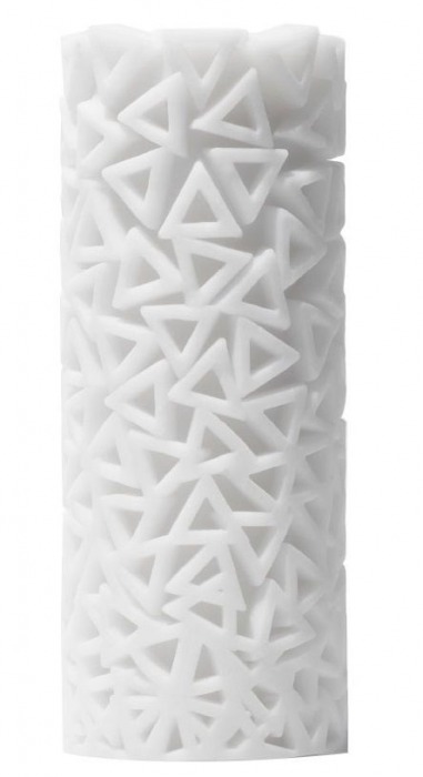 Белый 3D мастурбатор PILE - Tenga - в Туле купить с доставкой