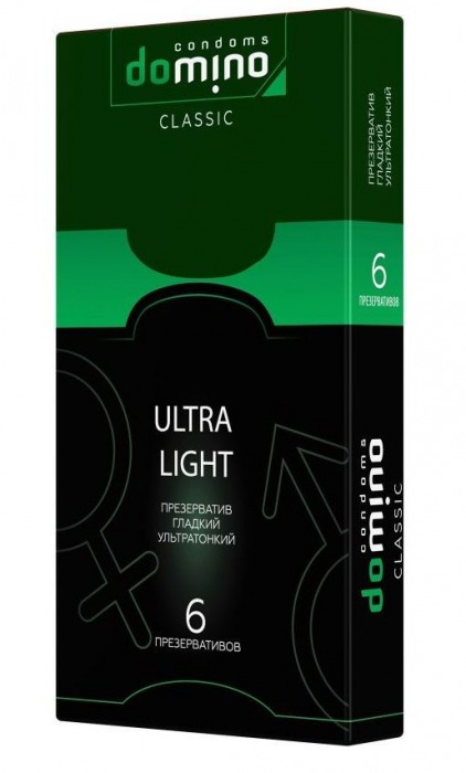 Супертонкие презервативы DOMINO Ultra Light - 6 шт. - Domino - купить с доставкой в Туле