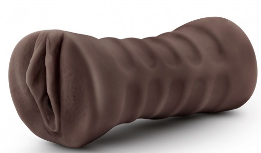 Коричневый мастурбатор-вагина Hot Chocolate Brianna - Blush Novelties - в Туле купить с доставкой
