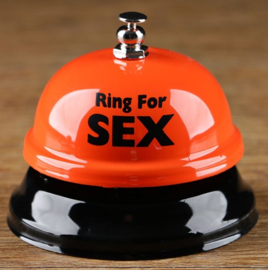 Настольный звонок RING FOR SEX - Сима-Ленд - купить с доставкой в Туле
