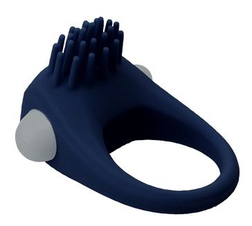 Синее эрекционное виброкольцо STIMU RING - Dream Toys - в Туле купить с доставкой
