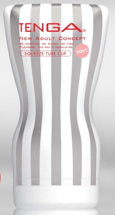 Мастурбатор TENGA Squeeze Tube Cup Soft - Tenga - в Туле купить с доставкой