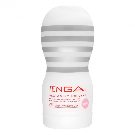 Мастурбатор TENGA Original Vacuum Cup Soft - Tenga - в Туле купить с доставкой