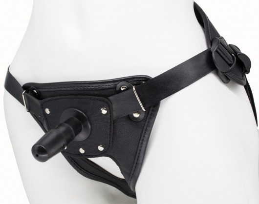 Черный пояс для насадок BEST CLASS STRAP - LOVETOY (А-Полимер) - купить с доставкой в Туле