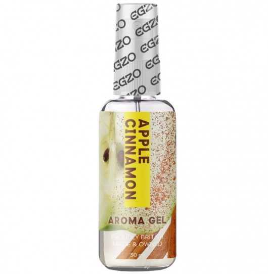 Интимный лубрикант EGZO AROMA с ароматом яблока и корицы - 50 мл. - EGZO - купить с доставкой в Туле
