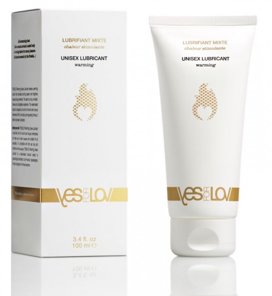 Лубрикант на водной основе с согревающим эффектом Warming Unisex Lubricant - 100 мл. - YESforLOV - купить с доставкой в Туле