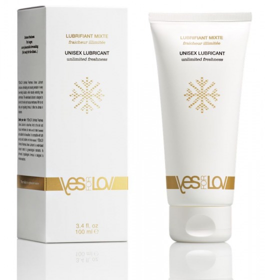 Лубрикант на водной основе с охлаждающим эффектом Unlimited Freshness Unisex Lubricant - 100 мл. - YESforLOV - купить с доставкой в Туле